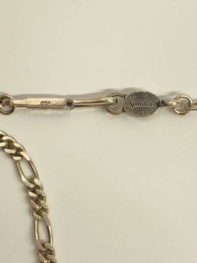 商品画像：Figaro Chain/50cm/ネックレス/SV950/SLV/トップ無/メンズ 4