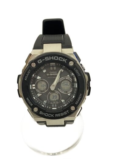 商品画像：ソーラー腕時計・G-SHOCK/デジアナ/ラバー/BLK 1