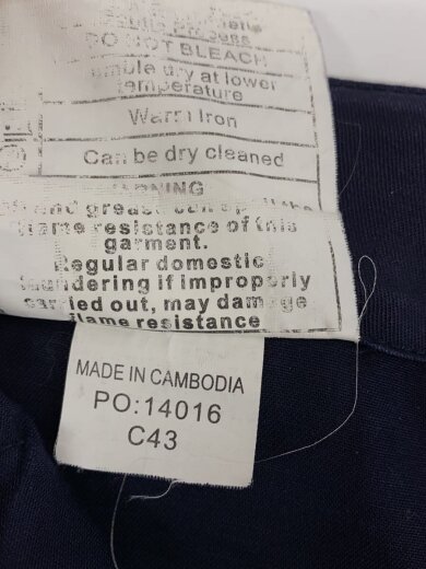 商品画像：コンバットトラウザーズ/76/コットン/NVY/8415-99-280-2674// 5