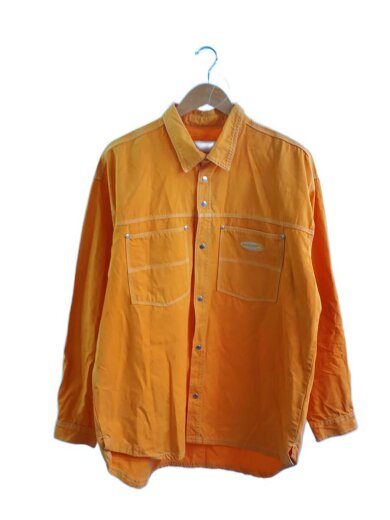 商品画像：デニムジャケット/スナップボタン/M/コットン/YLW 1