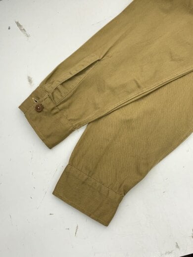 商品画像：50s/USA製/SWEET-ORR/ワークシャツ/ワッペン付き/猫目ボタン/BEG 4