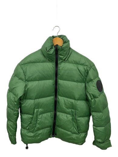 商品画像：ダウンジャケット/S/ナイロン/GRN/シミ有り 1
