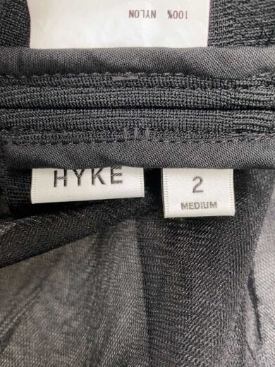 商品画像：22AW/TULLE WRAP SKIRT/2/ナイロン/BLK/222-14132 4