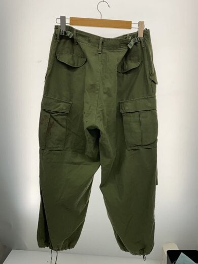 商品画像：70s/アメリカ軍/M-65/フィールドカーゴパンツ/サイズタグ欠損/ヨゴレあり/KHK 2
