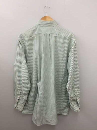 商品画像：USA製/B.D長袖シャツ/17.5/コットン/GRN/ストライプ 2
