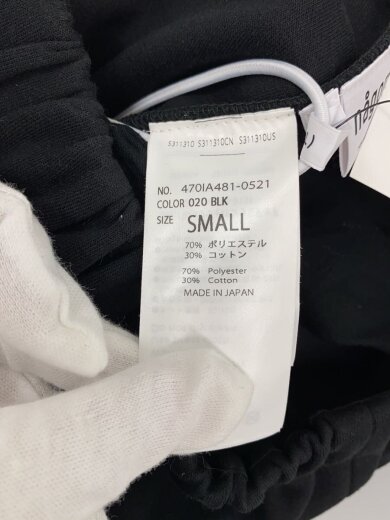 商品画像：25SS/COCOON PANTS/S/コットン/BLK/470IA481-0521 5