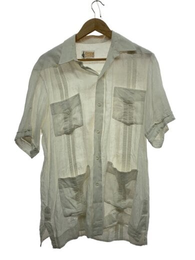 商品画像：70s/RAMON PUIG/キューバシャツ/M/WHT 1