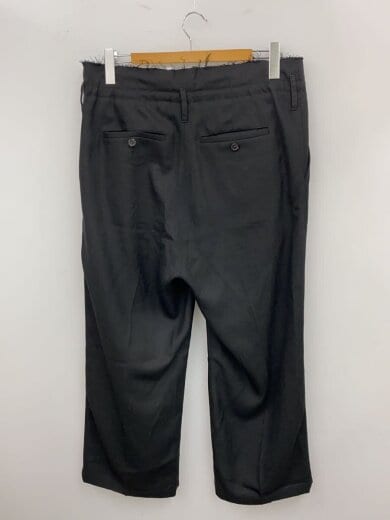 商品画像：25SS/DAMAGE WOOL 2TUCK SLACKS/1/コットン/BLK/ANC-PT79-B 2