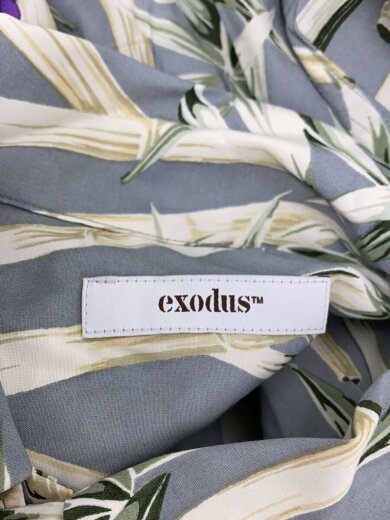 商品画像：25SS/バンブーハワイアンシャツ/XL/レーヨン/GRY/25SS-SH-HW02 3