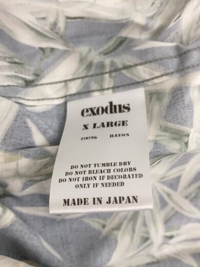 商品画像：25SS/バンブーハワイアンシャツ/XL/レーヨン/GRY/25SS-SH-HW02 4