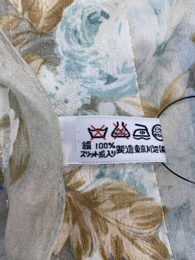 商品画像：ストール/シルク/マルチカラー/総柄/レディース 3