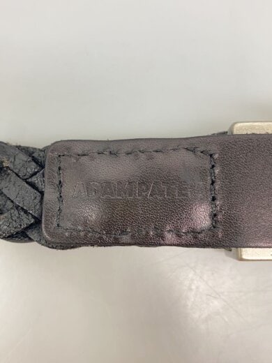 商品画像：編みベルト/レザー/BLK/メンズ 3