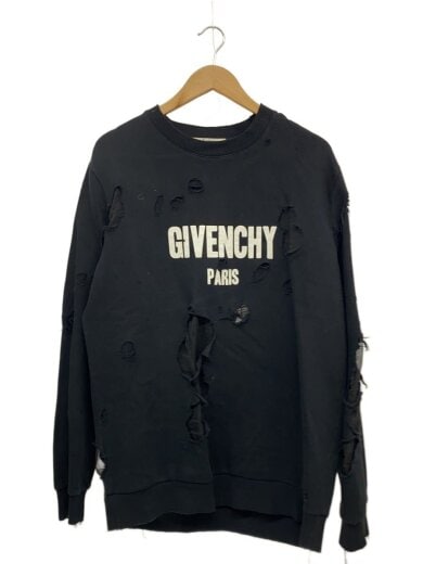 商品画像：Destroyed Sweatshirts/M/コットン/BLK/16F 7364 653/シミ有 1
