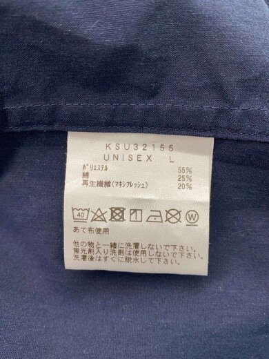 商品画像：MXP ロングスリーブスマートブロードビッグシャツ/NVY/無地/KSU32155 4