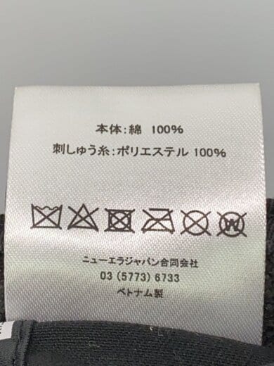 商品画像：キャップ/--/コットン/BLK/メンズ 6