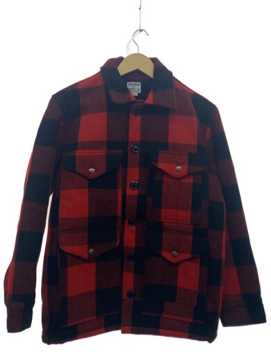 商品画像：マッキーノジャケット/M/ウール/RED/チェック 1
