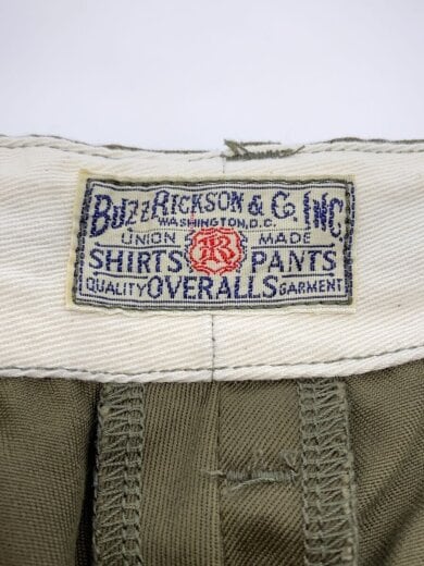 商品画像：EARLY MILITARY CHINOS 1945 MODEL SHORTS/30/コットン/GRN// 4