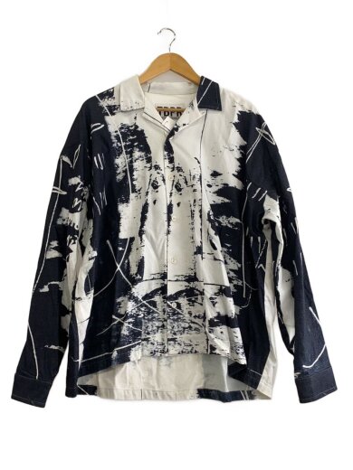 商品画像：長袖シャツ/L/コットン/WHT 1