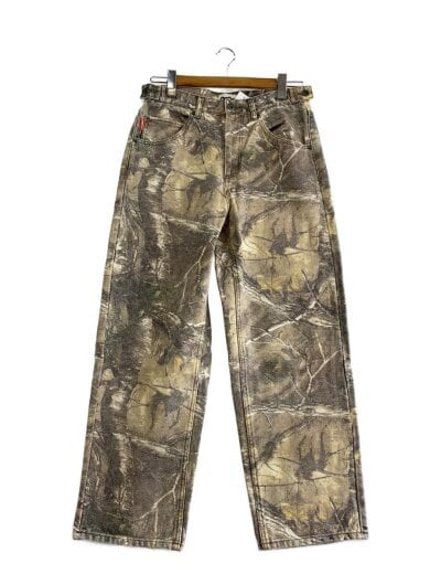 画像：9090King Logo Vintage Tapered Pants/M/コットン/GRN/NN15391