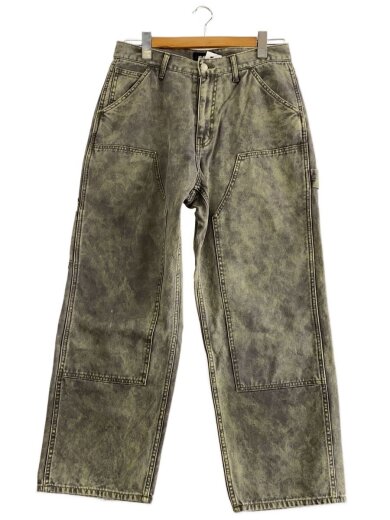 商品画像：23SS/OVERDYED WORK PANTS/32/コットン/YLW 1