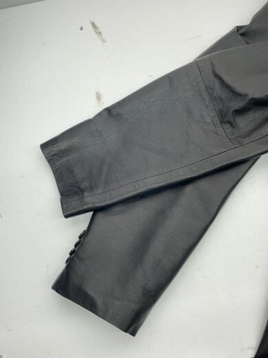 商品画像：レザージャケット・ブルゾン/M/羊革/BLK 4