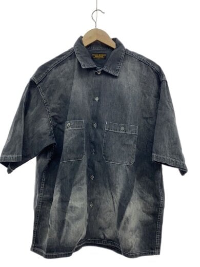商品画像：26SS/シャンブレーシャツ/L/コットン/GRY/26-051-470-6070-1-0// 1
