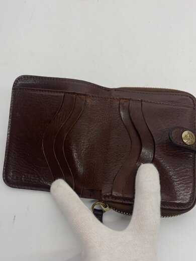 商品画像：2つ折り財布/レザー/BRW/メンズ 5