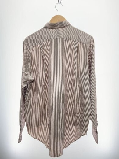 商品画像：CHARLES/長袖シャツ/3/シルク/BRW/ストライプ/MT3303-0602B// 2