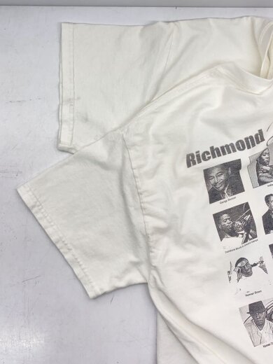 商品画像：Richmoud Jazz Festival/Tシャツ/M/コットン/WHT// 6