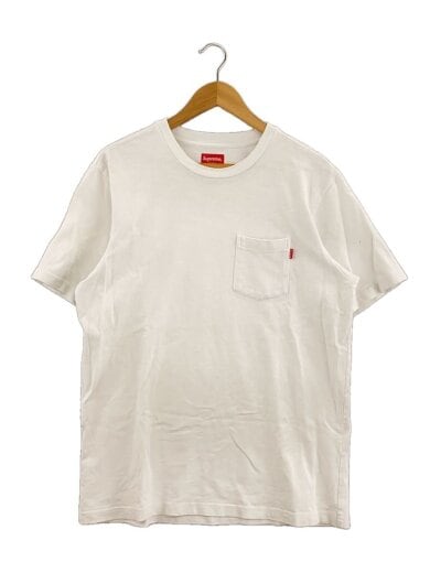 商品画像：ポケットT/M/コットン/WHT// 1