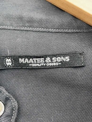 商品画像：24AW WESTERN/長袖シャツ/2/コットン/BLK/MT4303-0607B// 3