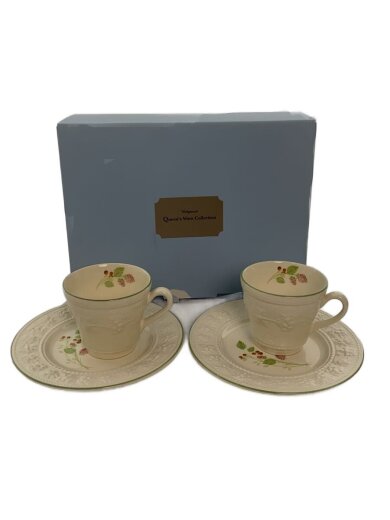 商品画像：カップ&ソーサー/4点セット/WHT 1