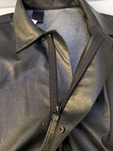 商品画像：ジャケット/36/フェイクレザー/BLK/無地/2222-C010-018 7