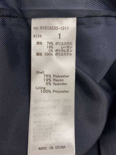 商品画像：25AW/DOUBLE BREASTED PEAKED JACKET/1/NVY/010IA330-1911 4