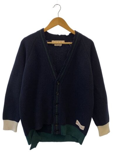 商品画像：カーディガン(厚手)/38/コットン/NVY/23AW/CDMD0256Q1 1