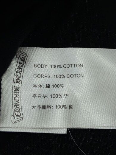 商品画像：Tシャツ/L/コットン/BLK/033-063528// 4