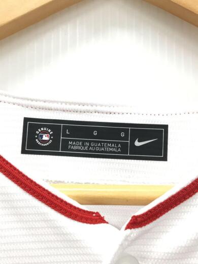 画像：NIKE野球用品/WHT/エンゼルス/タグ付き/大谷/漢字/背番号17/サイズL3