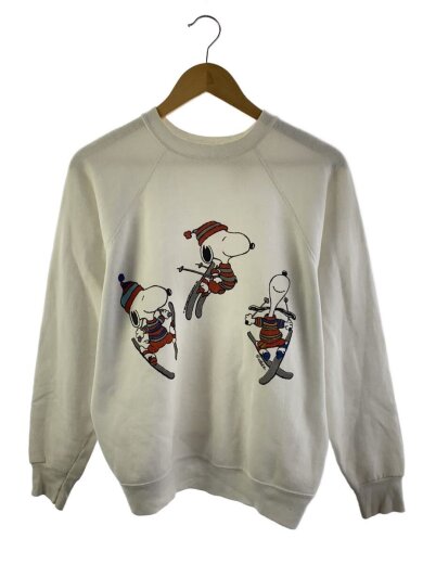 商品画像：80s/USA製/スヌーピー/スウェット/M/WHT 1