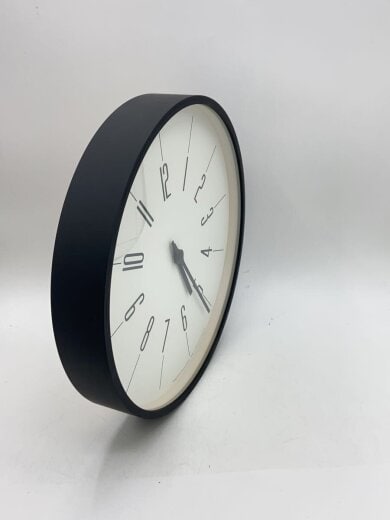 商品画像：lemnos/時計/アナログ/WHT/KK17-13/時計台の時計/アラビックL/電波自動 2