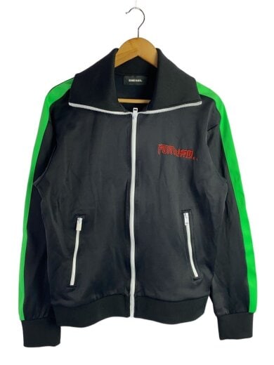 商品画像：ジャージ/L/ポリエステル/BLK 1