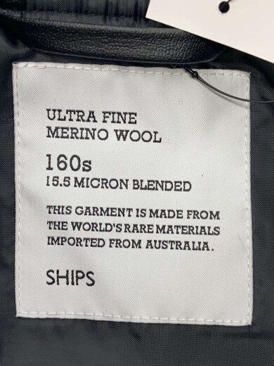 商品画像：スタジャン/S/ウール/BLK/114-45-0125 3