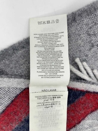 商品画像：マフラー/ウール/GRY/総柄/メンズ/570603 3GB18/斜めライン/GG柄 3