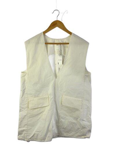 商品画像：ベスト/FREE/ポリエステル/WHT/無地/CEP1031107A0002// 1