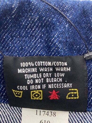 商品画像：カバーオール/1/コットン/BLU/無地/117438 5