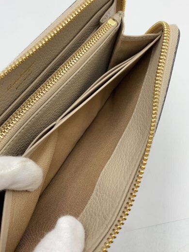 商品画像：長財布/レザー/BEG/無地/レディース/IY-220405 7