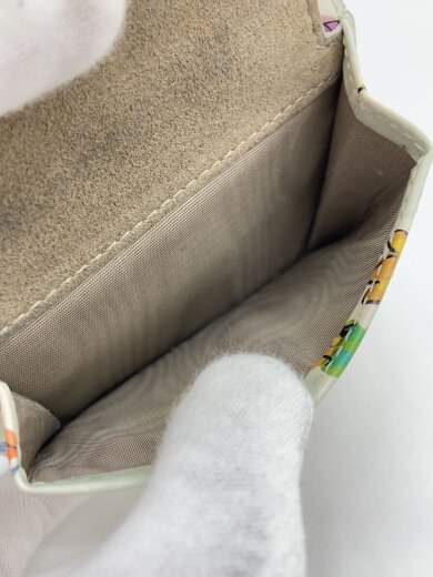 商品画像：2つ折り財布/レザー/BLU/レディース/WP00304/内側花柄 5
