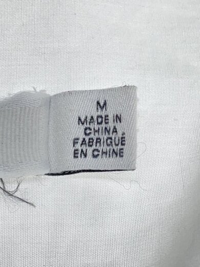 商品画像：半袖シャツワンピース/M/コットン/WHT/無地/CG064// 4