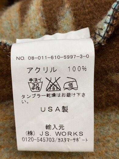 商品画像：フリースベスト/S/ポリエステル/BRW/総柄// 4