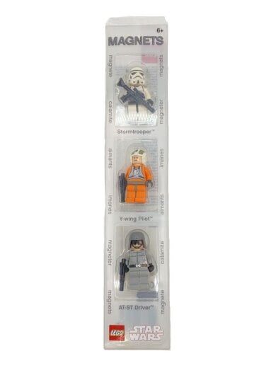 商品画像：LEGO MAGNETS/STARWARS/Stormtrooper/Y-wing Pilot/AT-ST Driver// 1