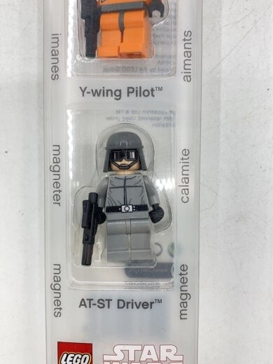 商品画像：LEGO MAGNETS/STARWARS/Stormtrooper/Y-wing Pilot/AT-ST Driver// 7